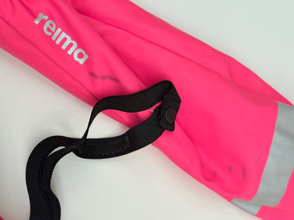 Reima Pink Softshell Mittens Size 4-6Y