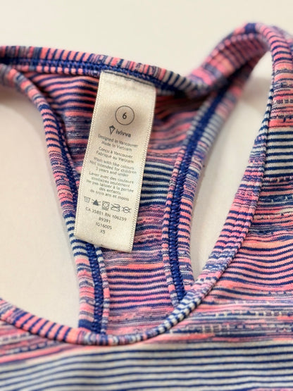 Ivivva Racerback Tank Top Size 6