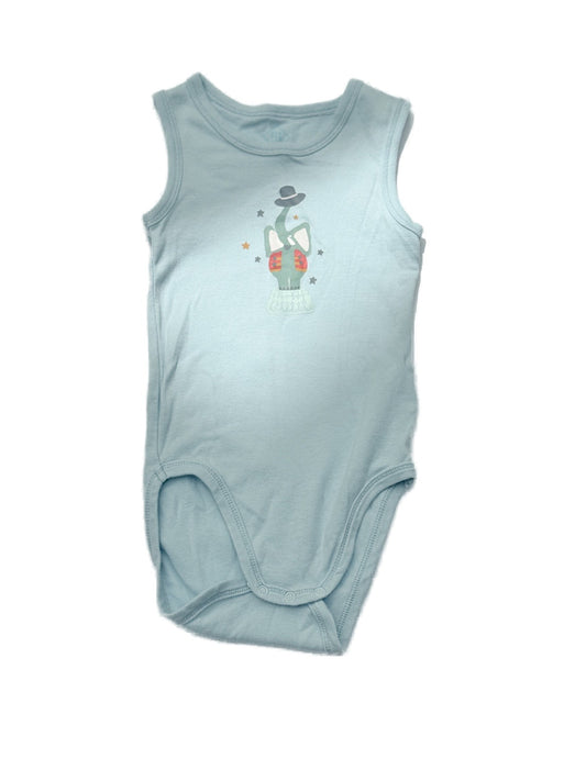 Tex Baby Elephant Sleeveless Bodysuit 18m
