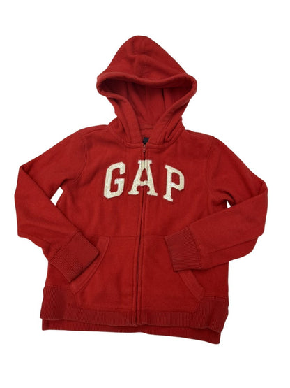 GapKids Red Zip Hoodie Size S (6-7)