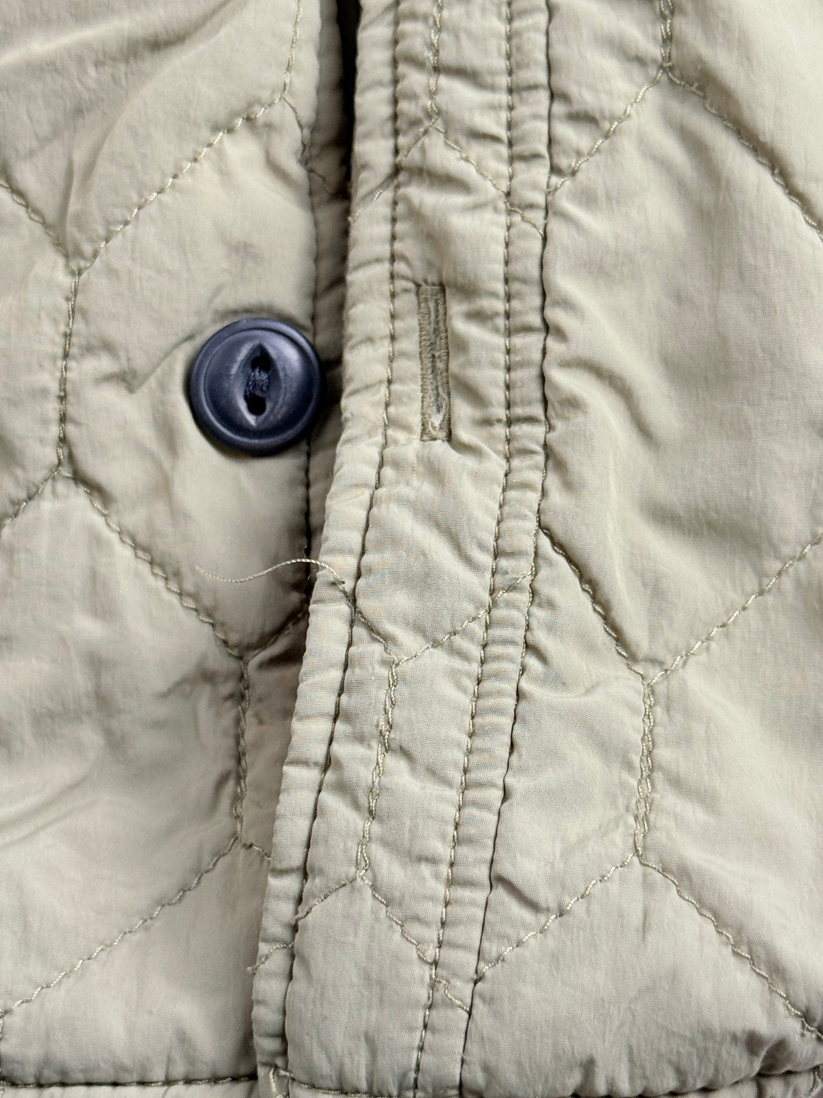 Zara Green Quilted Jacket Size 3-4Y
