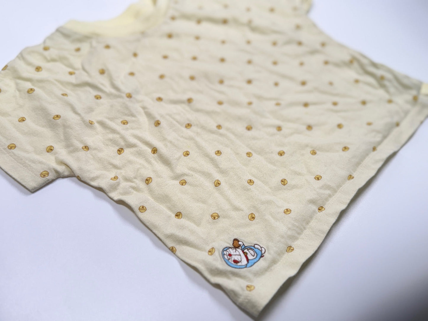 Uniqlo Doraemon Yellow Baby T-Shirt 90