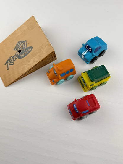 Racing Junior Soft Vehicles with Ramp Set