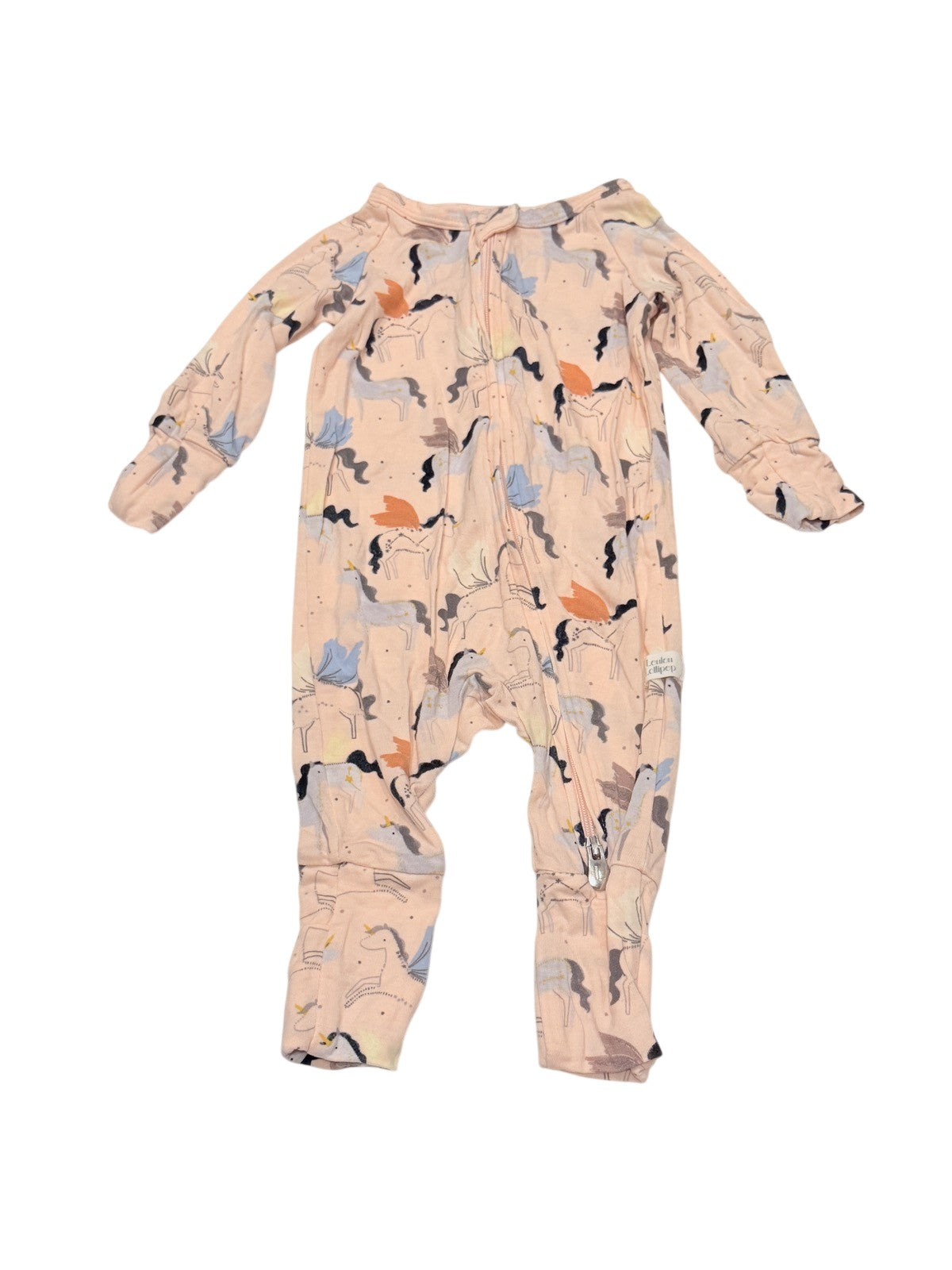 Loulou Lollipop Unicorn Zip Sleeper 0-3M