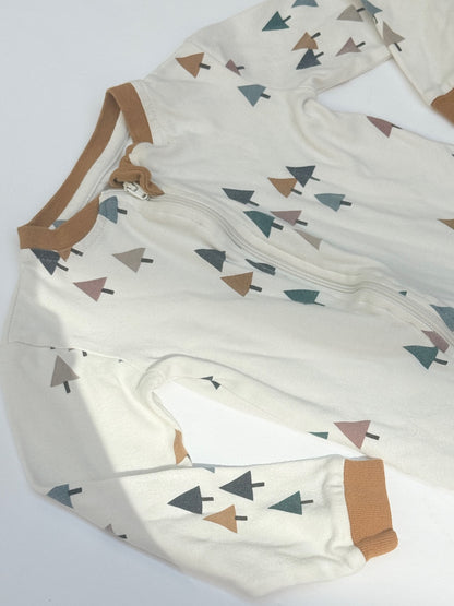 Zippy Jamz Pine Tree Footed Sleeper 18-24M
