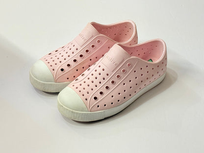 Native Jefferson Pink Slip-On Sneakers C13