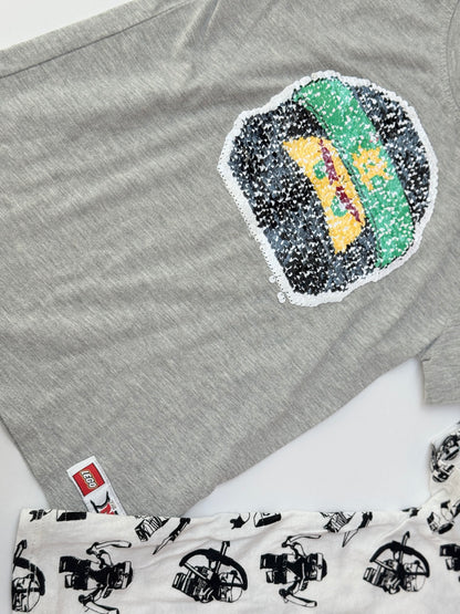 H&M LEGO Ninjago Pajama Set Size 4-6Y
