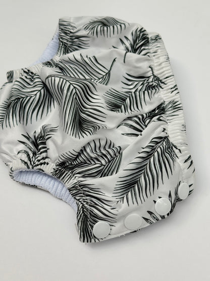 Honeysuckle Swim Company Palm Leaf Swim Diaper Medium
