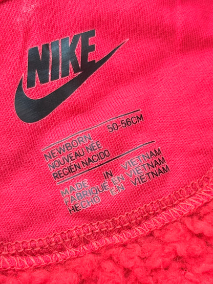 Nike Sherpa Hooded Coverall Romper Newborn