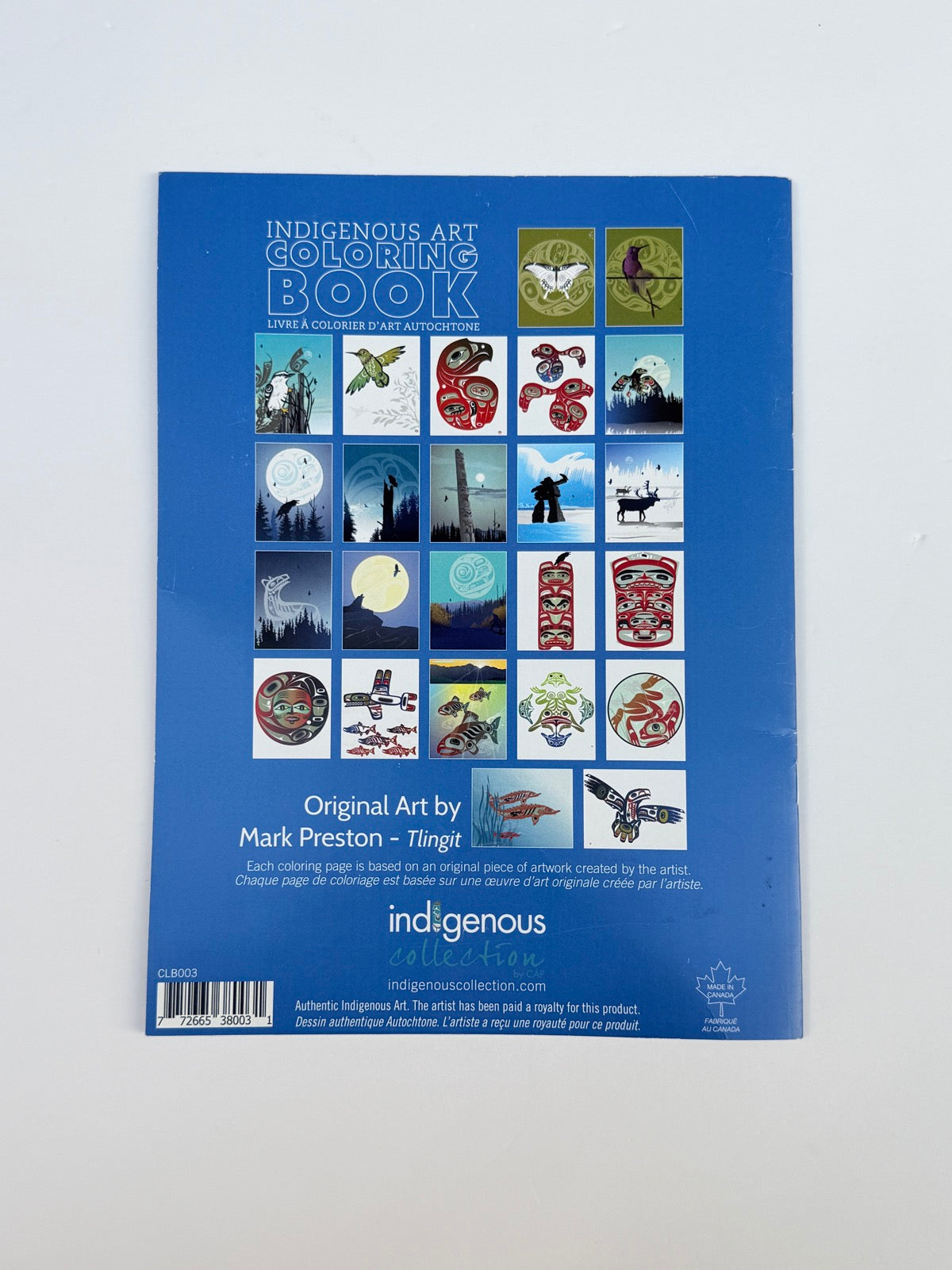 Mark Preston Indigenous Art Coloring Book