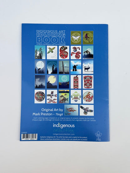 Mark Preston Indigenous Art Coloring Book