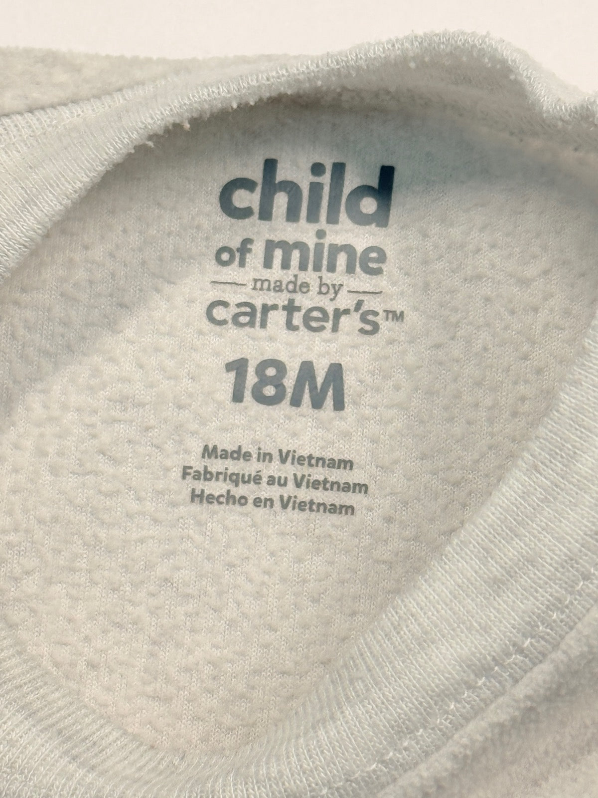 Child of Mine Carter's Woodland Sweatshirt 18M