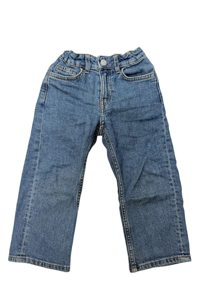 H&M Loose Fit Straight Leg Jeans 2-3Y