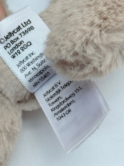 Jellycat Bashful Beige Bunny Ring Rattle
