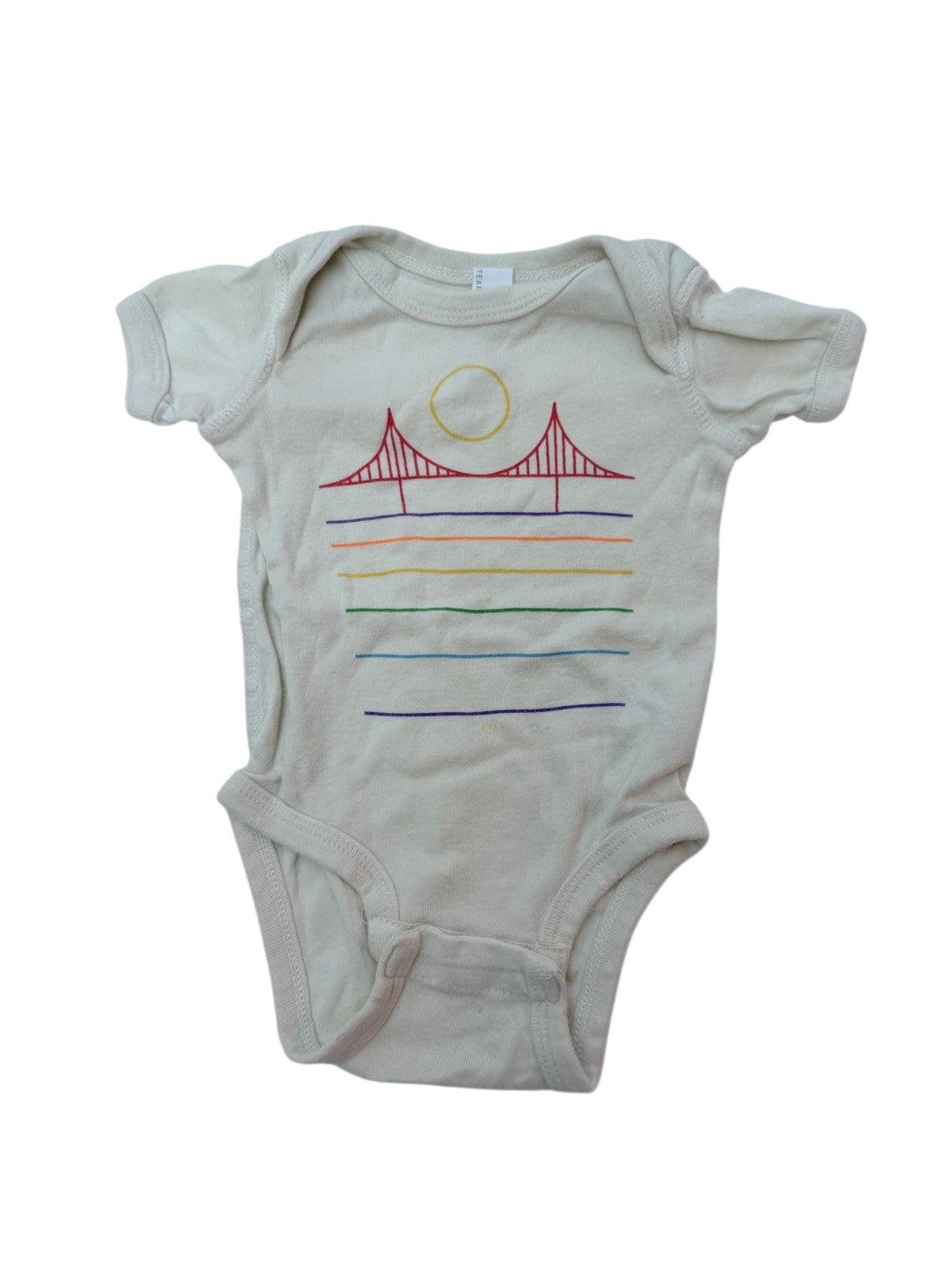 Rabbit Skins Golden Gate Bridge Bodysuit 6 Months