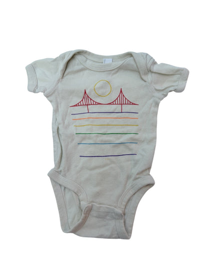 Rabbit Skins Golden Gate Bridge Bodysuit 6 Months