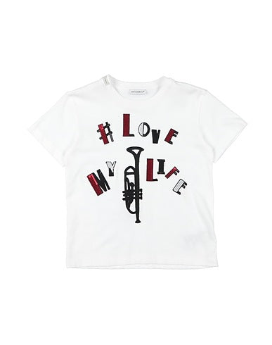Dolce and Gabbana - Chemise Trompette Love my life - 4 ans