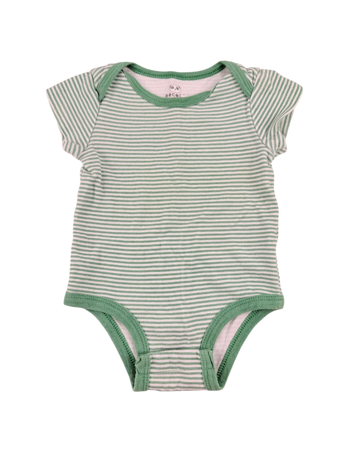 Rococo Green Striped Bodysuit