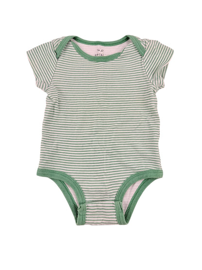 Rococo Green Striped Bodysuit