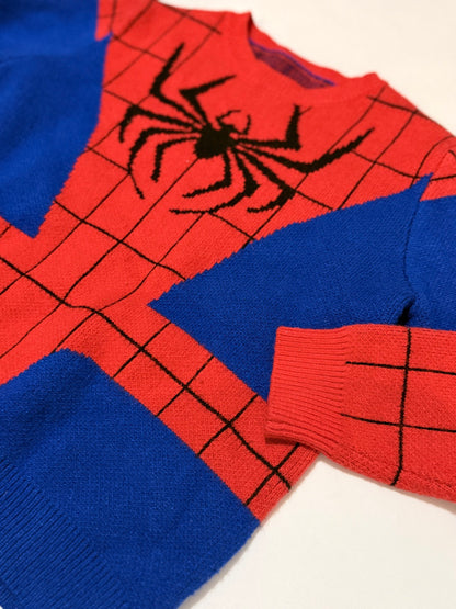 SHEIN Spider-Man Knit Sweater Size 12Y