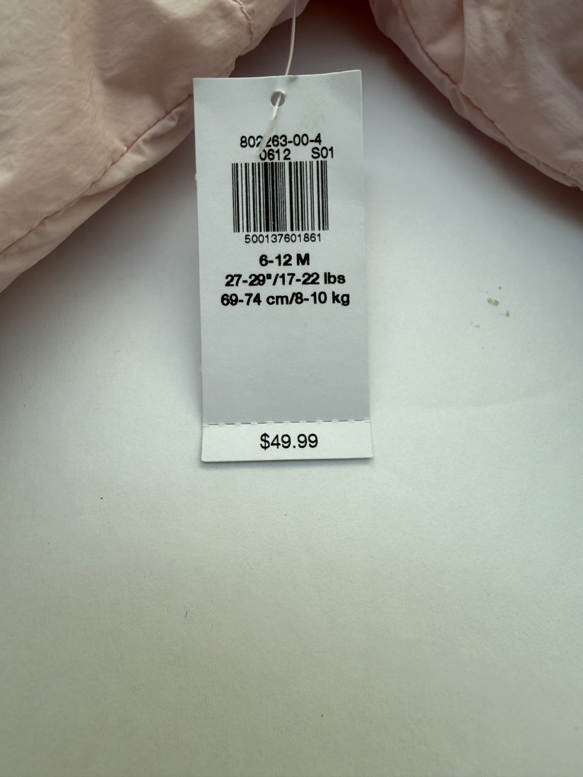Old Navy Pink Snowsuit 6-12M
