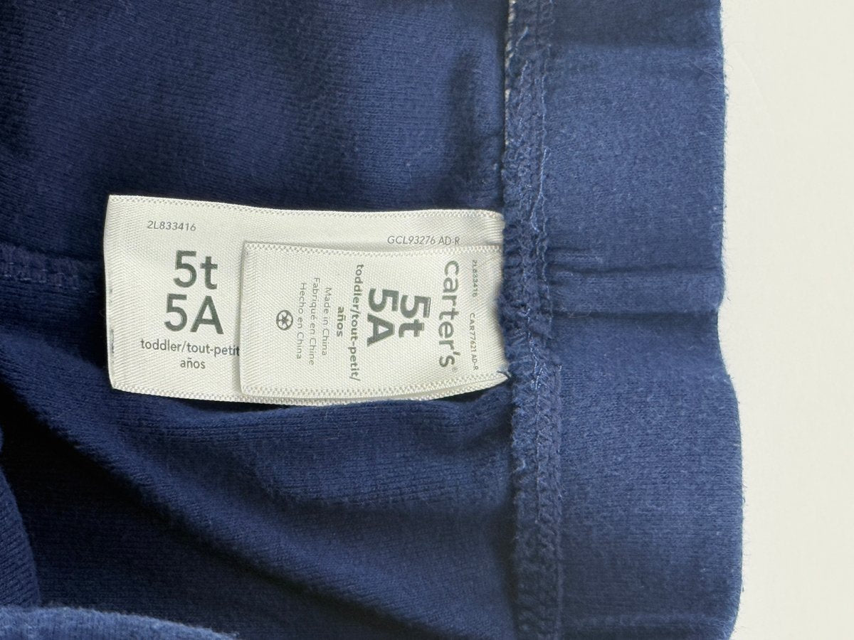 Carter's Navy Blue Joggers Size 5T