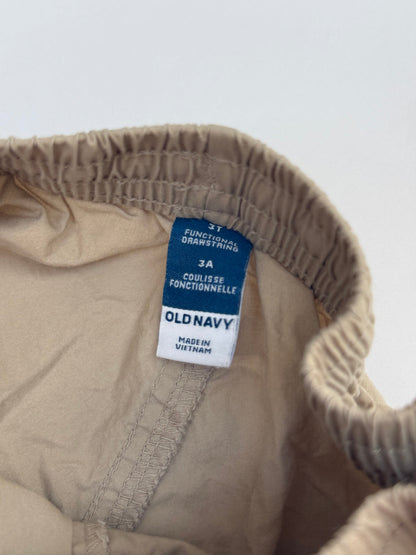 Old Navy Khaki Jogger Pants 3T