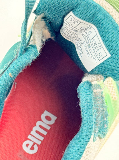 Reima Tec Green Mesh Sneakers Size 6/6.5