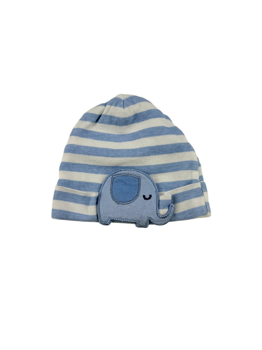 Gerber Blue Striped Elephant Hat 6-9M