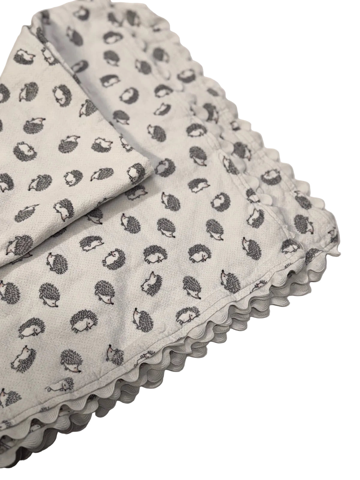 Reversible Handmade Animal Print Baby Blanket