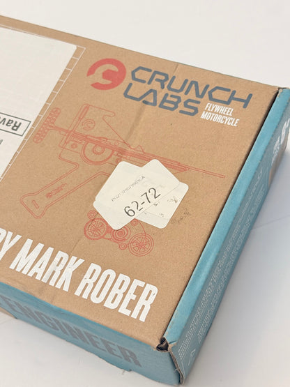 Sealed New- Crunch Labs Flywheel Motorcycle Building Kit 8Y+