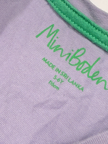Mini Boden Palaeontologist Long Sleeve Top 5-6Y