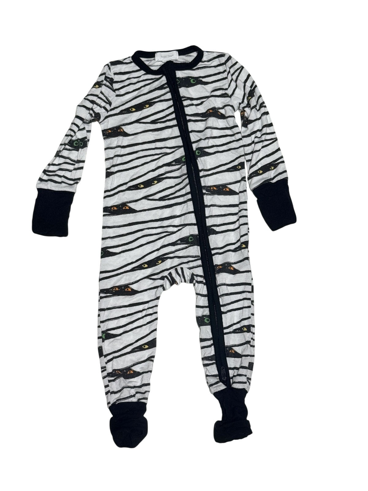 Angel Dear Bamboo Mummy Halloween Zip Sleeper 3-6M
