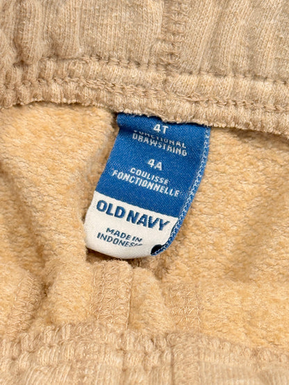 Old Navy Beige Jogger Sweatpants 4T