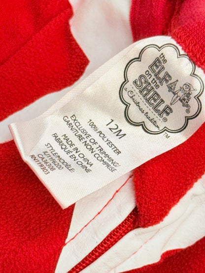 Elf on the Shelf Red Christmas Pajama Set 12M