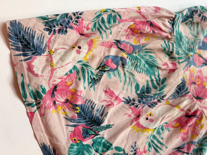 H&M Tropical Bird Print Dress 2-4Y