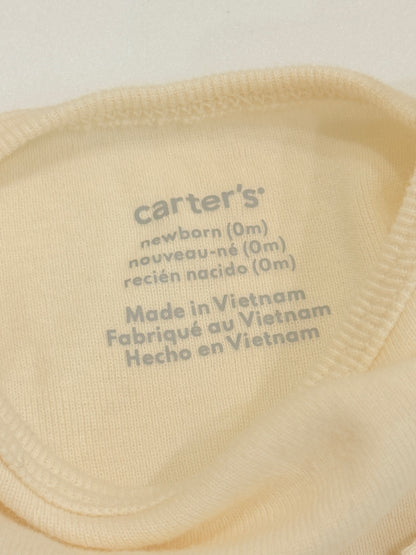 Carter's Cream Long Sleeve Bodysuit Newborn