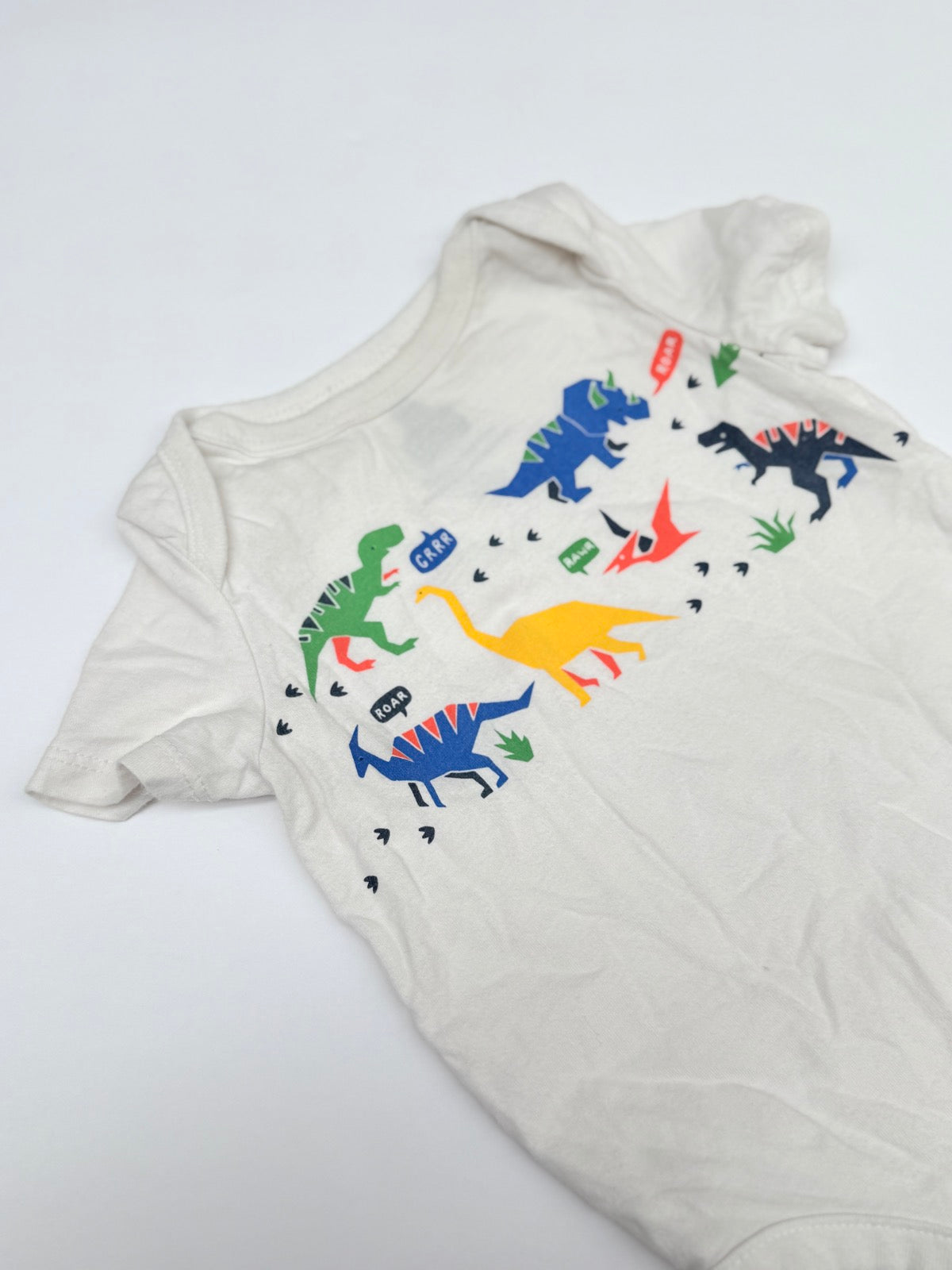 Baby Gap Dinosaur Print Bodysuit 6-12M