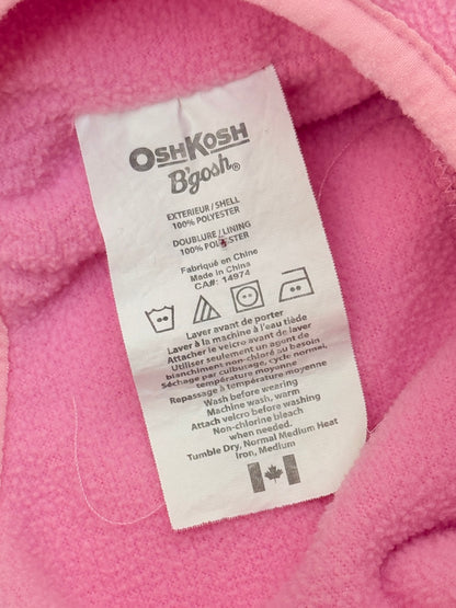 OshKosh B'gosh Pink Fleece Bear Hat