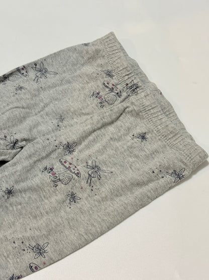 Baby Gap Gray Fairy Mushroom Leggings 6-12m