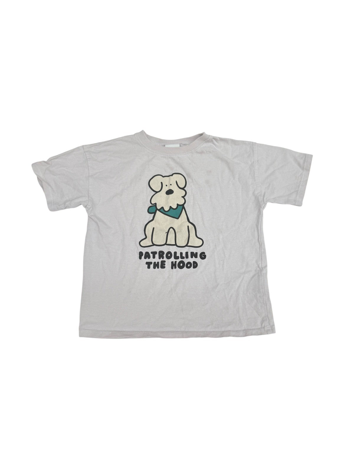 Zara Patrolling The Hood Dog T-Shirt Size 5