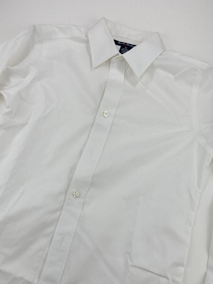 Brooks Brothers Fleece White Non-Iron Dress Shirt Size 12