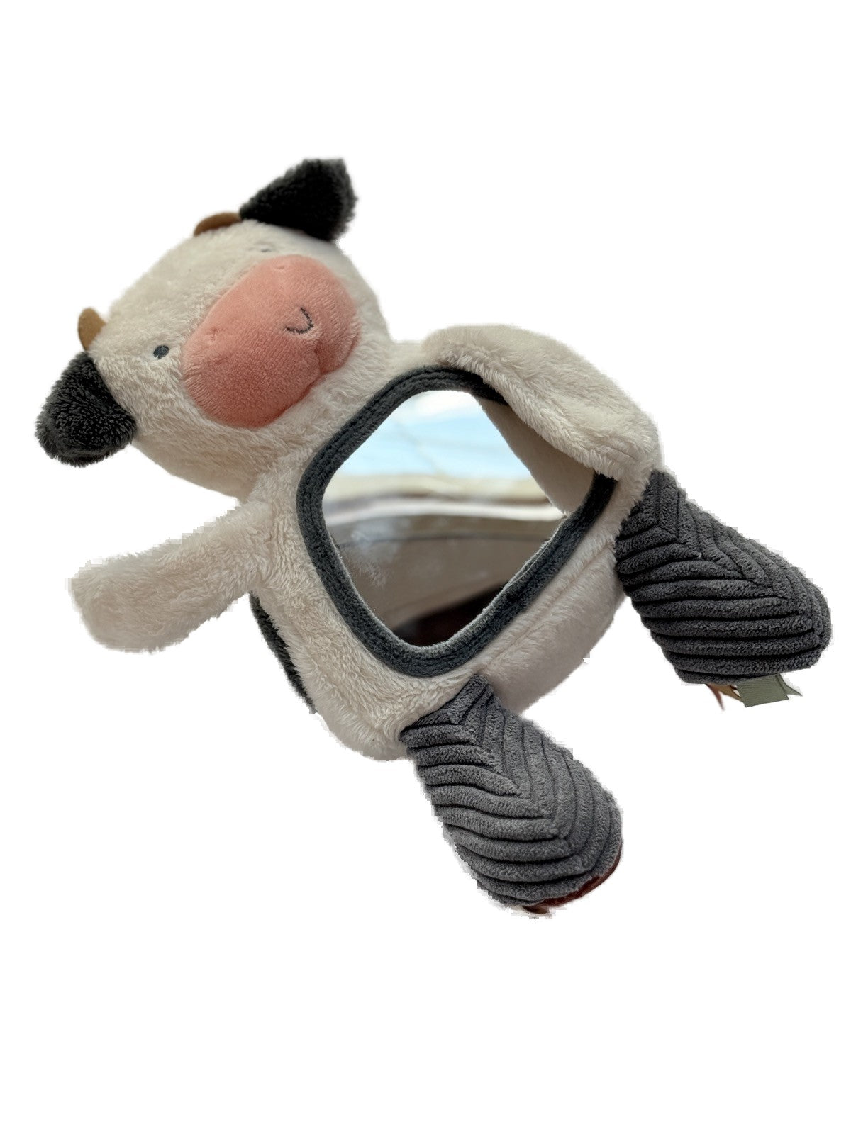 Itzy Ritzy Cow Activity Plush Baby Toy