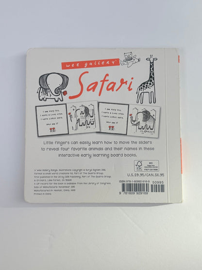 Surya Sajnani Safari Slide and Play Book