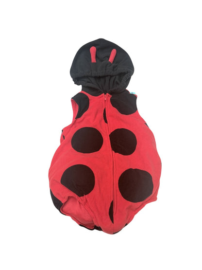 Ladybug Hooded Halloween Costume 24M