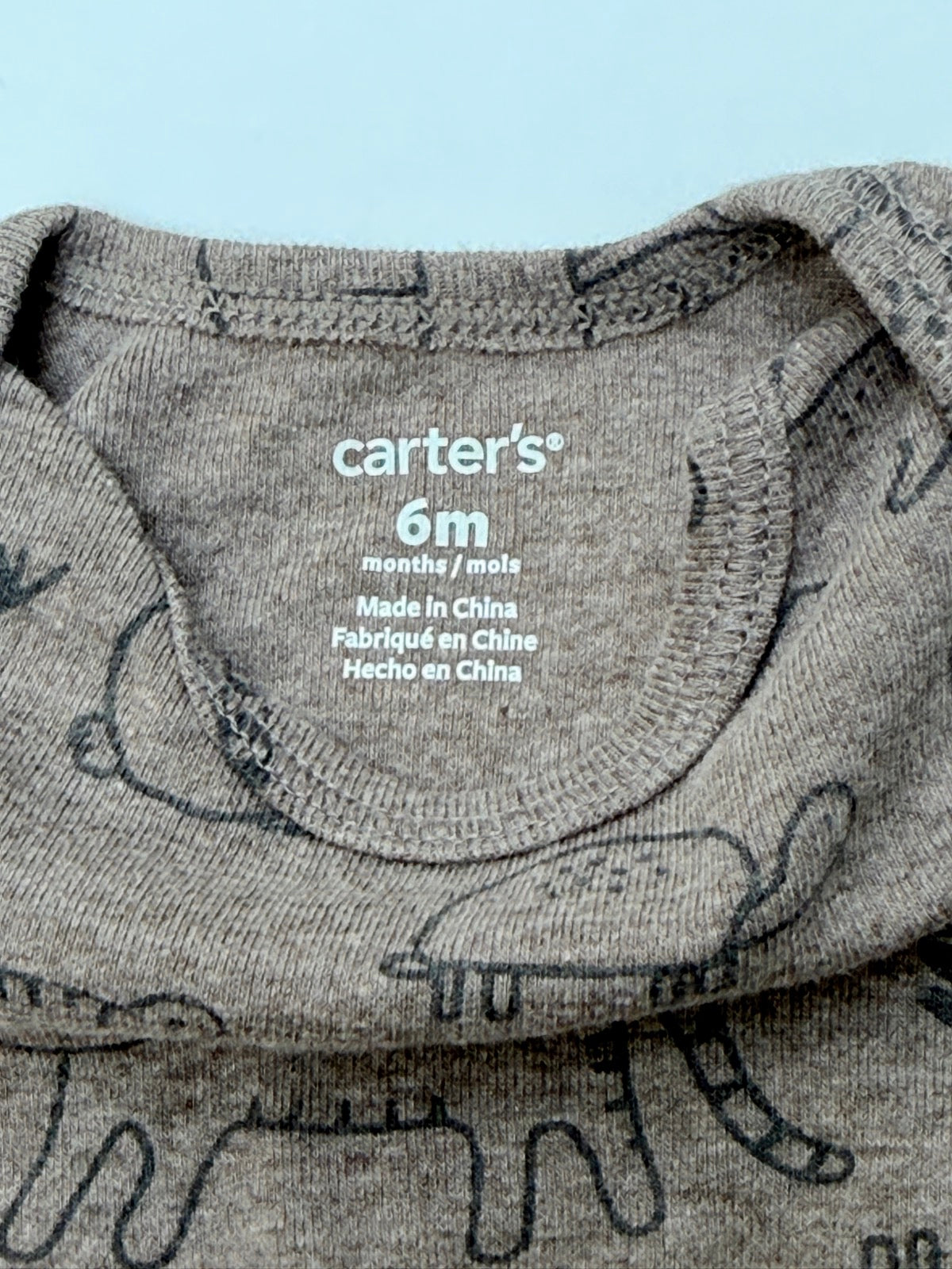 Carter's Animal Print Bodysuit 6M