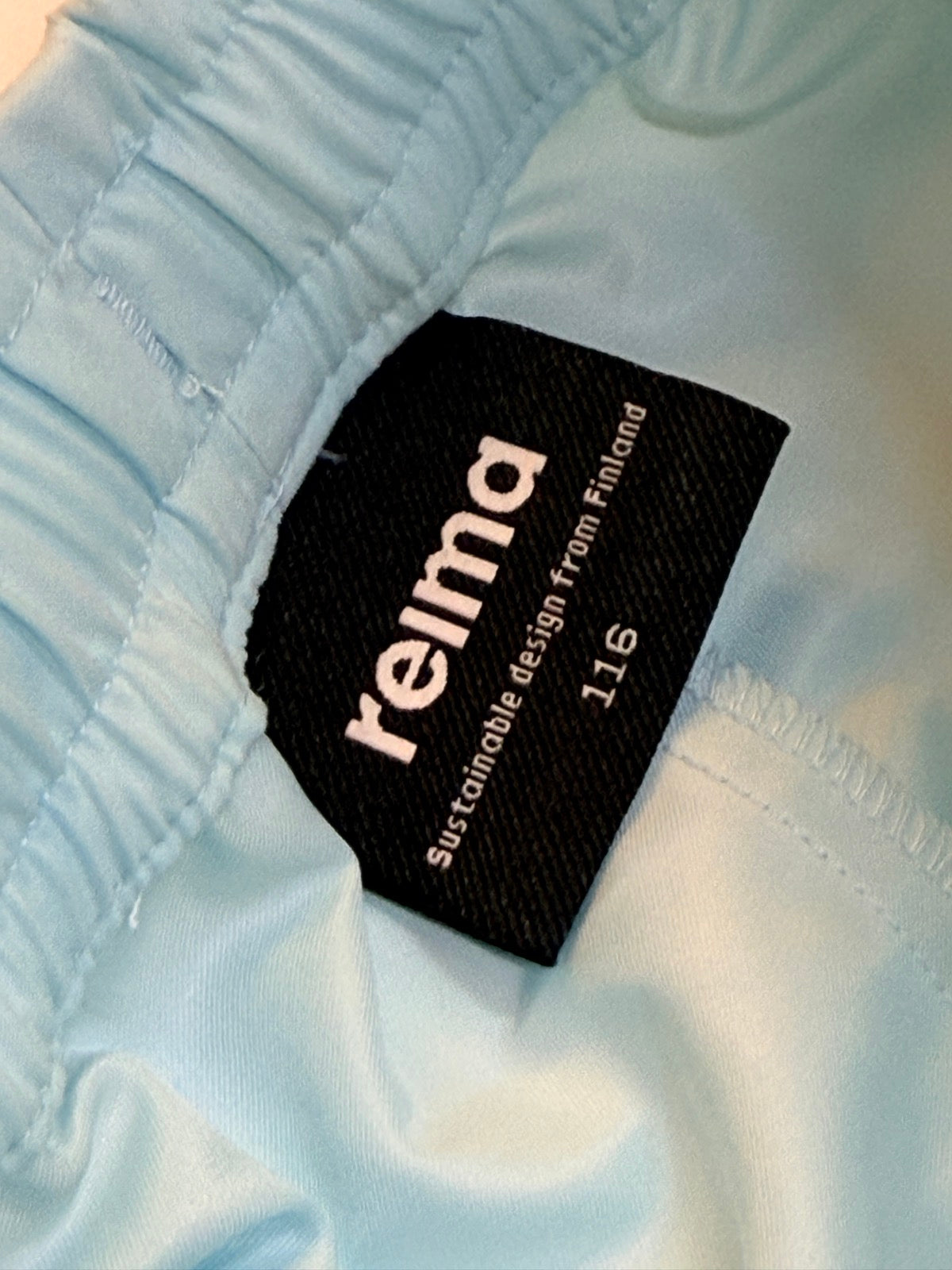 Reima Light Blue Swim Shorts Size 116