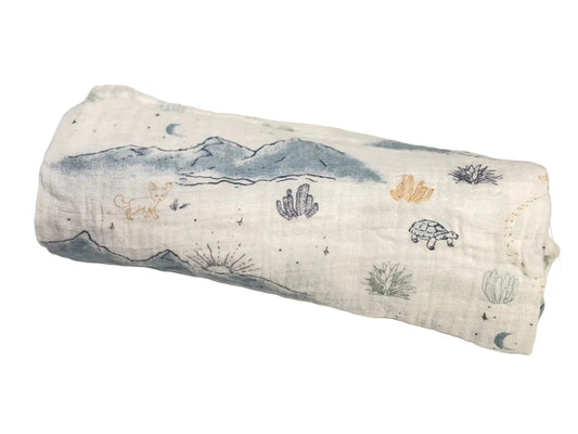 Aden + Anais Desert Muslin Swaddle Blanket