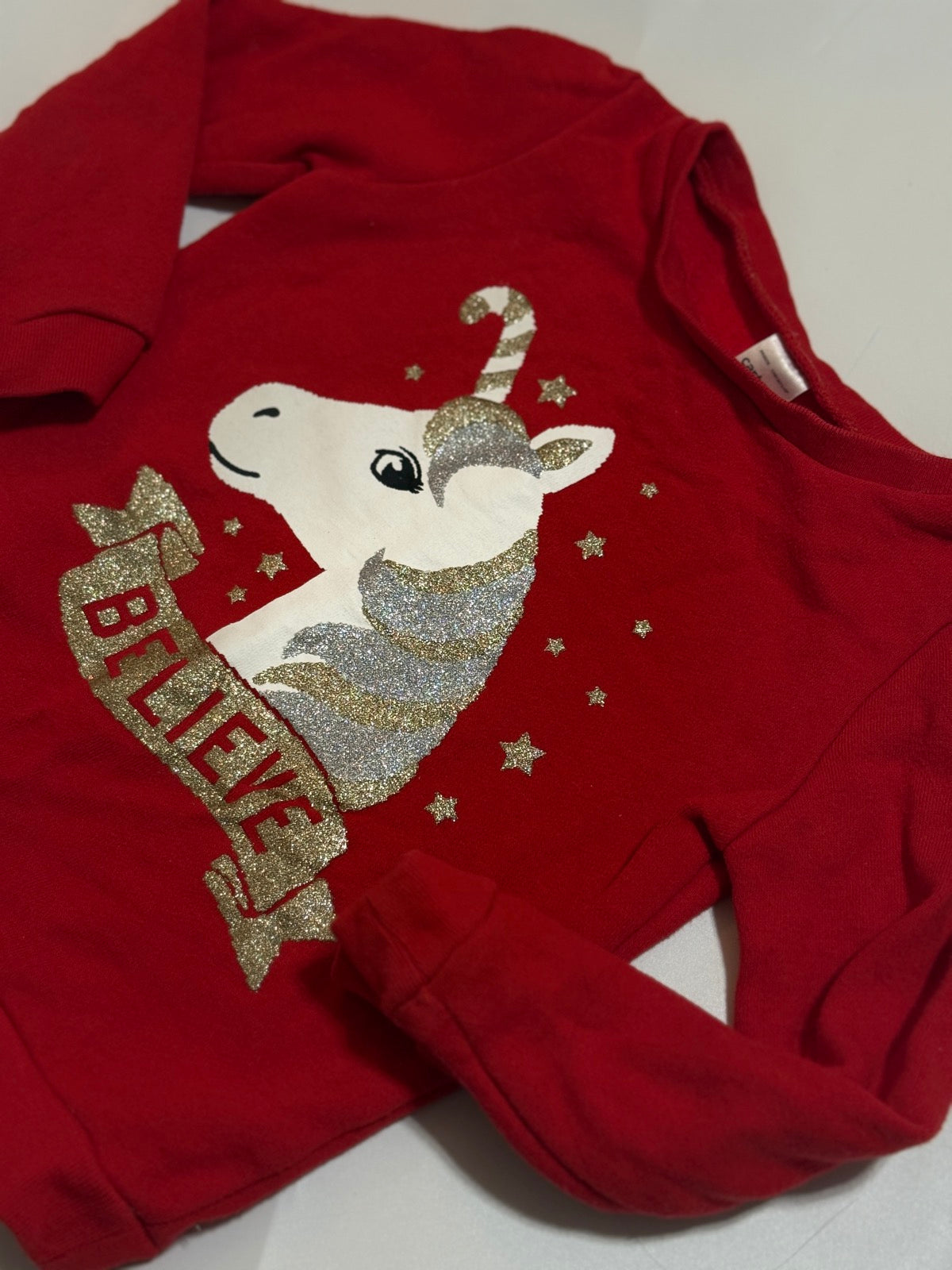 Carter's Believe Unicorn Sweatshirt 3T
