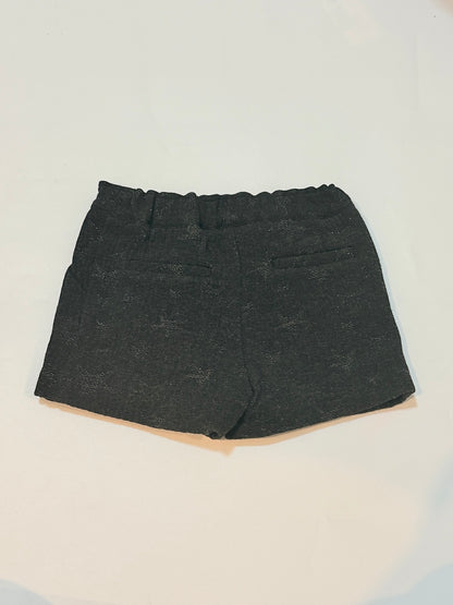 Zara Black Star Shorts 12-18m